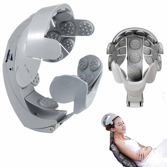 Electric Head Massager Brain Relax Acupuncture Points Stress Release V