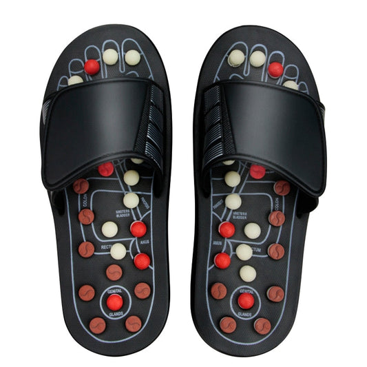 Feet Massage Slippers Foot Reflexology Acupuncture Therapy Massager Wa