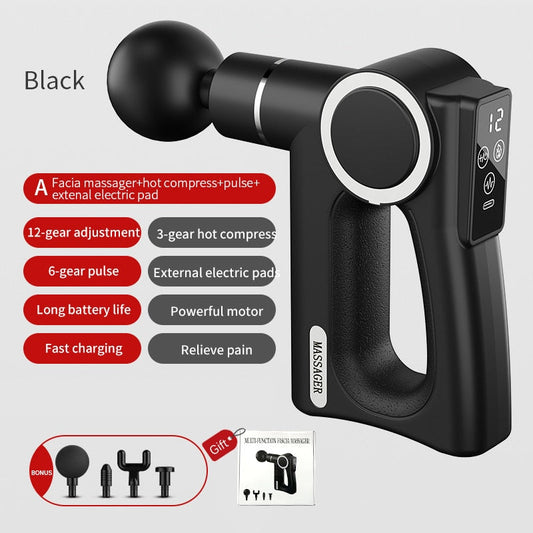 Mini Fascia Gun Vibration Massage Portable Small Massager Muscle Relax