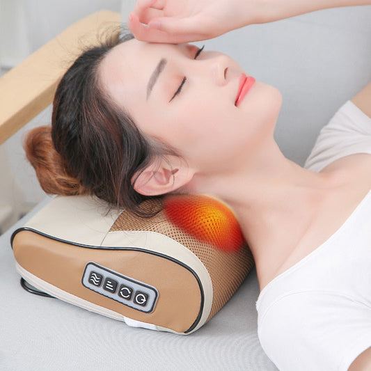 Heat Electric Neck Shoulder Shiatsu Kneading Full Device Cervical Heal