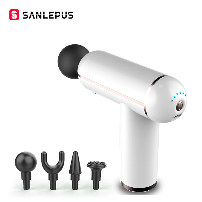 SANLEPUS Portable LCD Massage Gun For Body Neck Back Electric Percussi