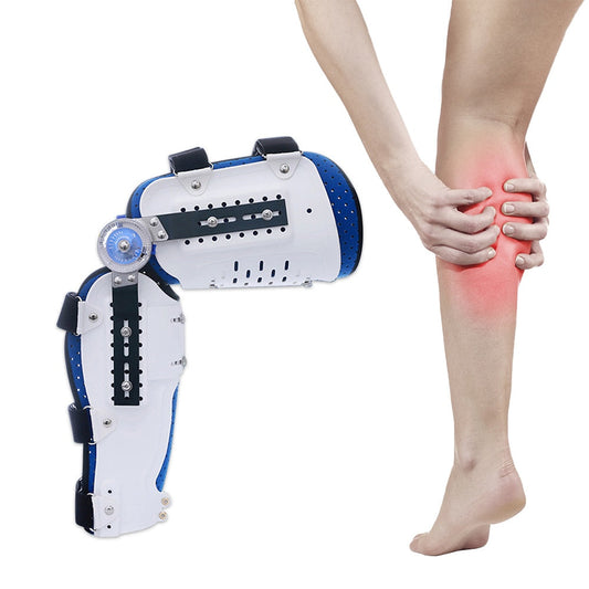 Medical Grade 0-120 Degree Adjustable Hinged Orthopedic Knee Leg Brace