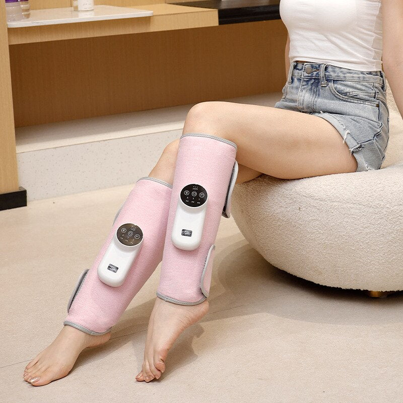 Electric Leg Massager 3 Modes Wireless with Air Compression Rechargeab