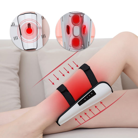 EMS Leg Massager Calf Wraps Heated Therapy Shaping Legs Relieve Pain L