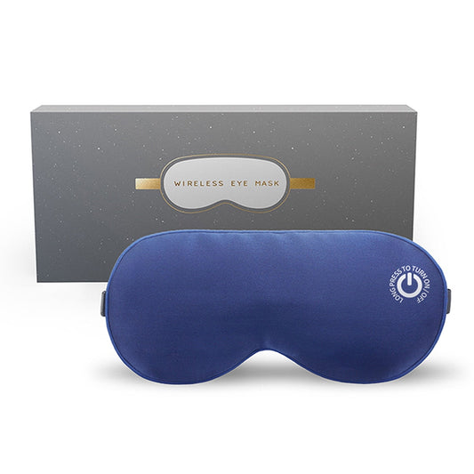 Rechargeable Cordless Heated Eye Mask Vibration Eye Massager Hot Compr