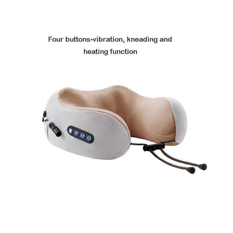 Neck Massager Electric EMS Muscle Comfortable Massager Relaxation U-sh