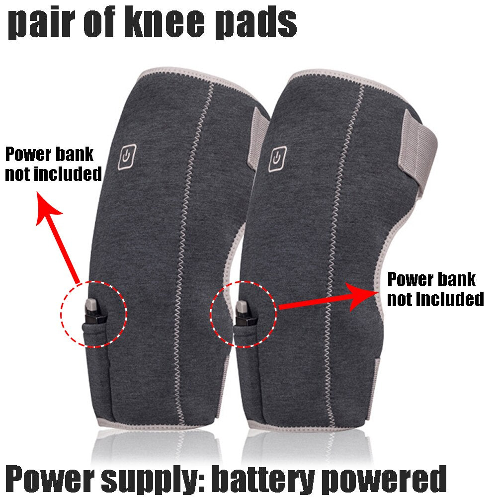 Electric Heating Knee Pads Massage Instrument Hot Compress Calf Massag