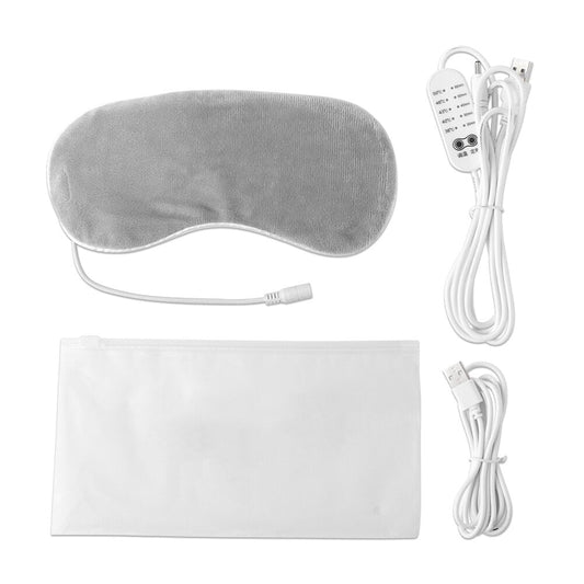 Heated Eye Mask,USB Eye Mask for Dry Eyes with Temperature &amp;amp; Timer