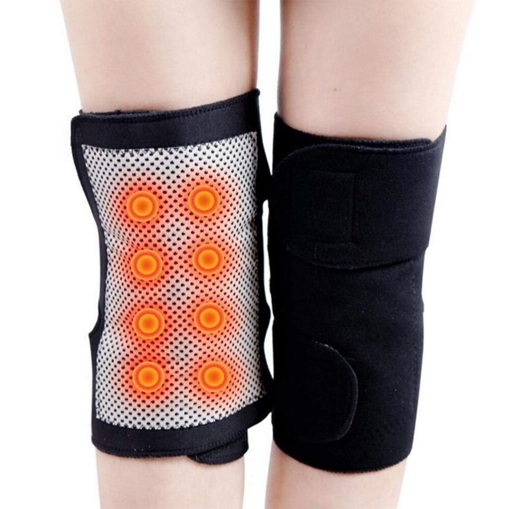 Tourmaline Self Heating Knee Pads Support Brace Magnetic Therapy Leg M