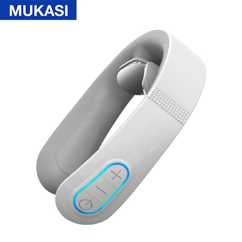 MUKASI Smart Neck Massager EMS Pulse Massager TENS Wireless Heat Cervi