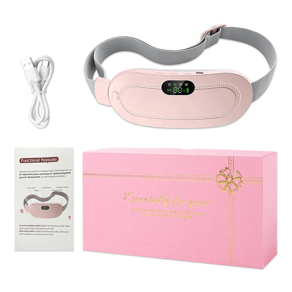 Portable Heating Pad Menstrual Heating Massager Belt Abdominal Belt Pe