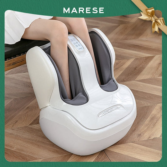 MARESE Luxury Calf Foot Massage Machine Electric Vibration Shiatsu Air